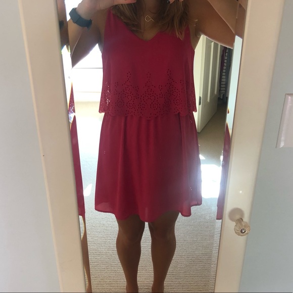 Pink mini dress - Picture 2 of 2